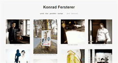 Desktop Screenshot of konradfersterer.com